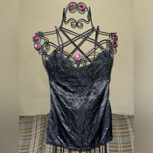 Vintage black camisole/sleep wear